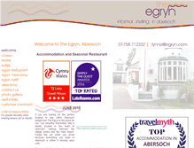 Tablet Screenshot of egryn.co.uk